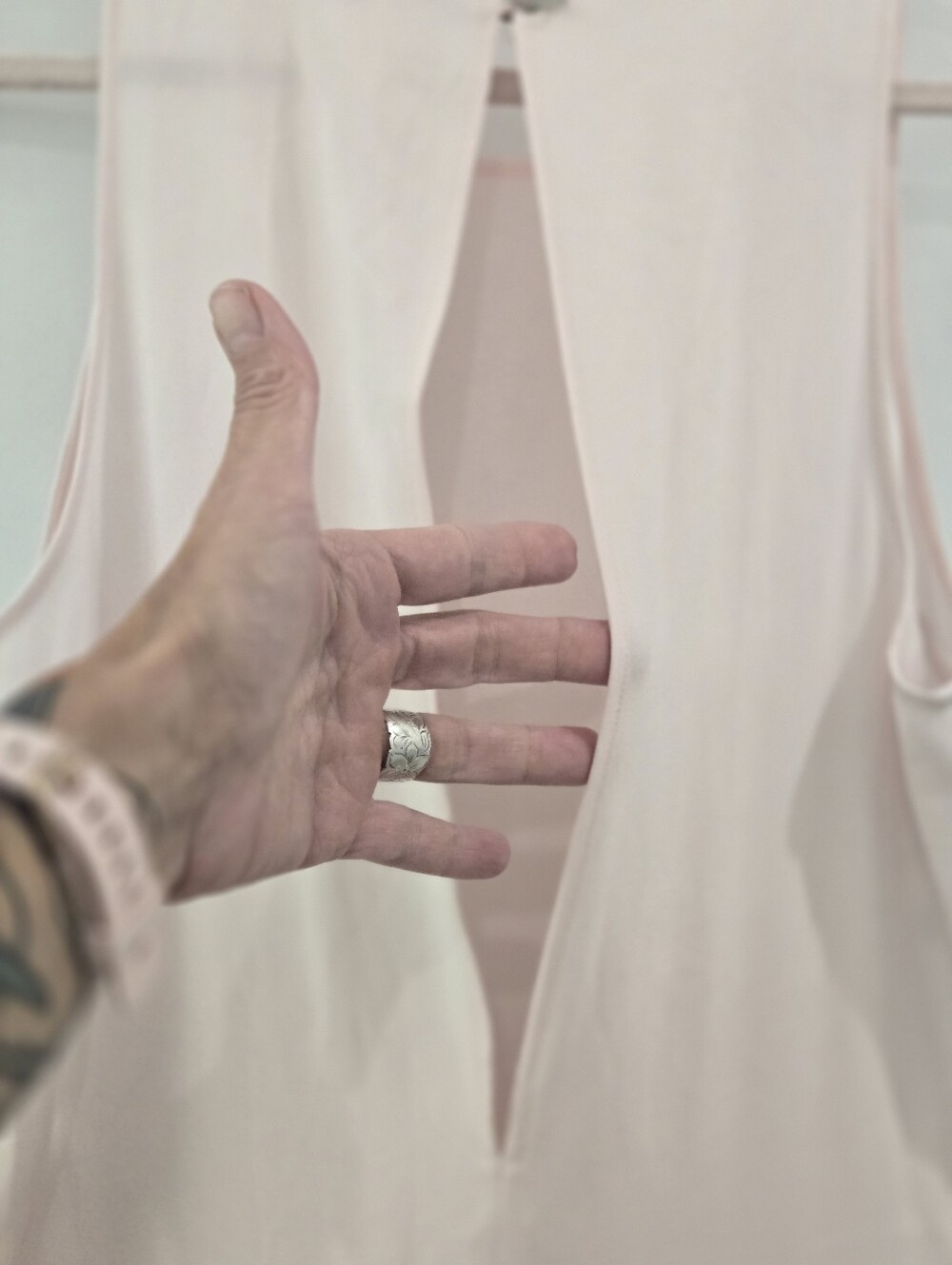 Babaton Branson Sleeveless Blush Pink Jumpsuit - Clean Minimal Design - Picture 10 of 16